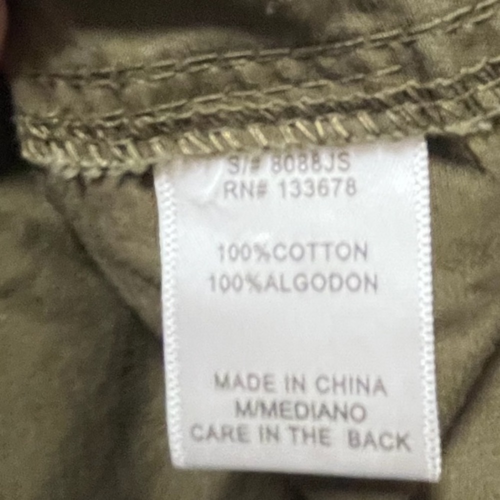 Love Tree Olive Green Hooded Jacket - Picture 16 of 16